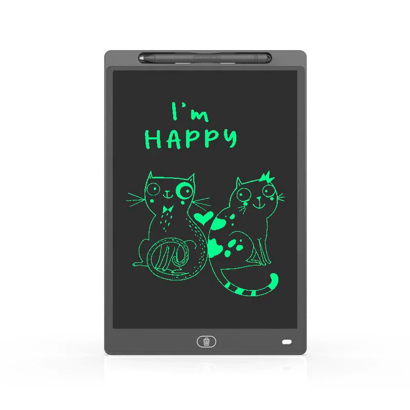 12インチ描画タブレットLCDライティングボード、デザイン用グラフィック電子ノート、お絵かき用マジックタブレット、おもちゃギフト ﻿