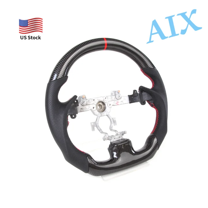 

Рулевое колесо G37 из углеродного волокна для склада в США, детали седана Infiniti G37, рулевое колесо G37, 2009, 2010, 2011, 2012 2013