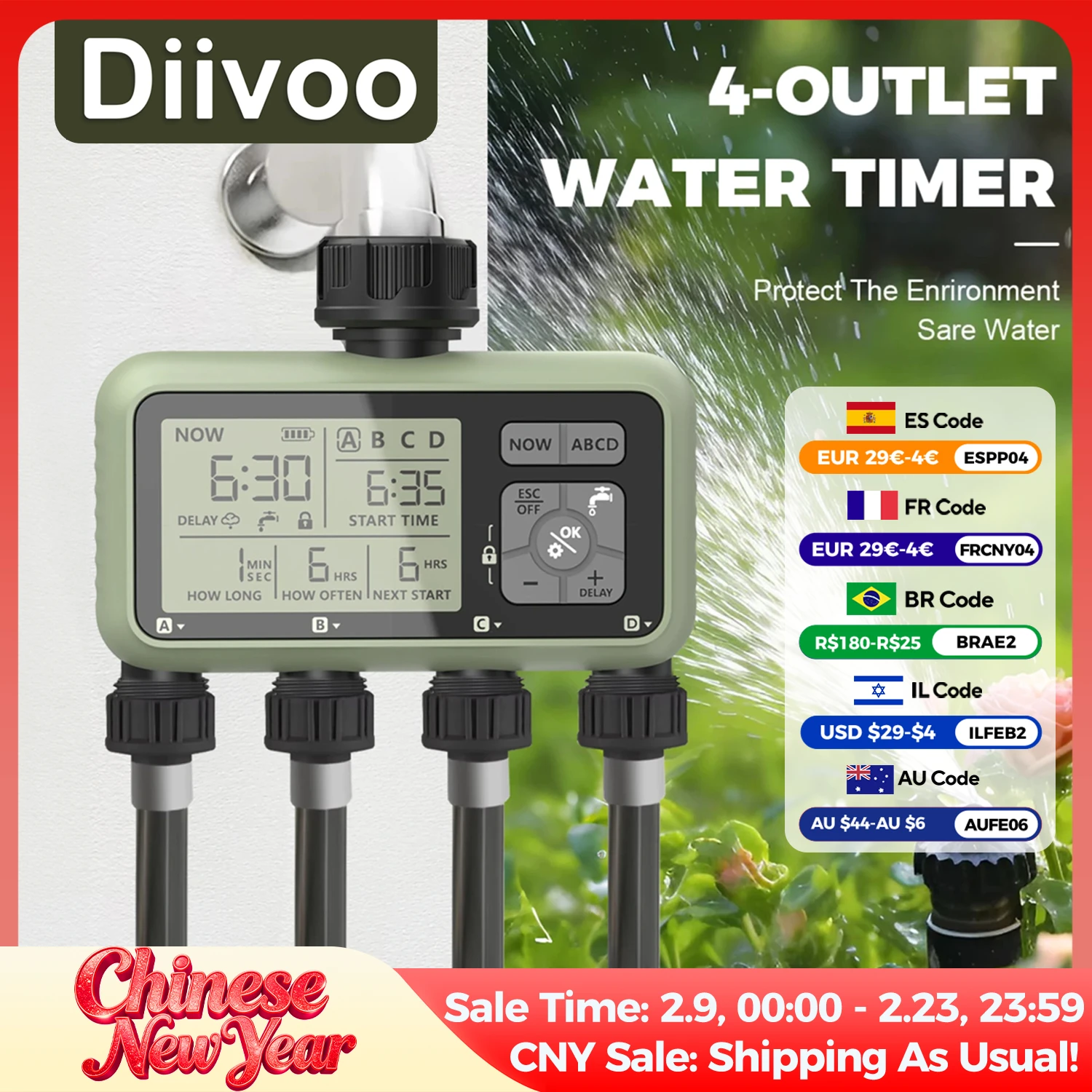 #72 Water Timers Price Drop Alerts