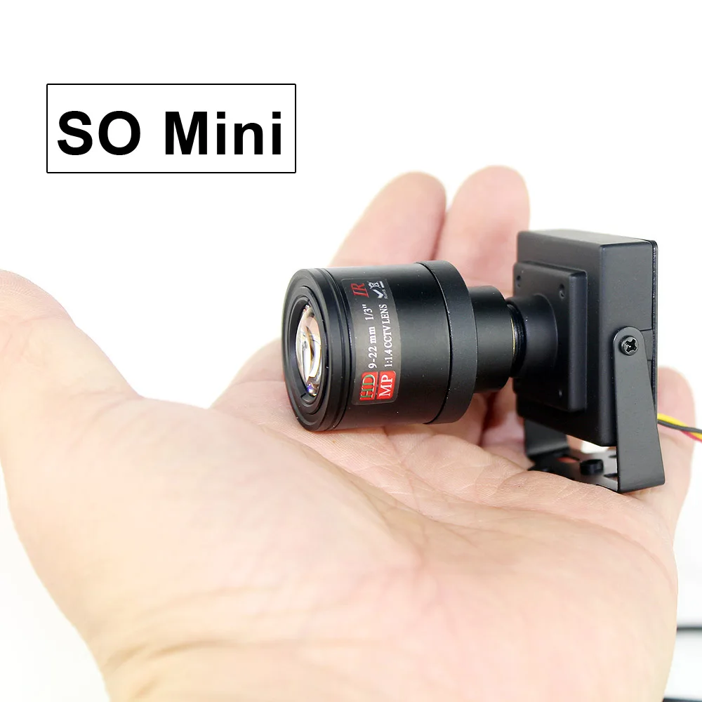 Car Overtaking Metal Micro 1200TVL Mini Analog Video Camera HD 2.8-12mm 9-22mm 6-22mm Varifocal Zoom Adjustable Lens For Securit