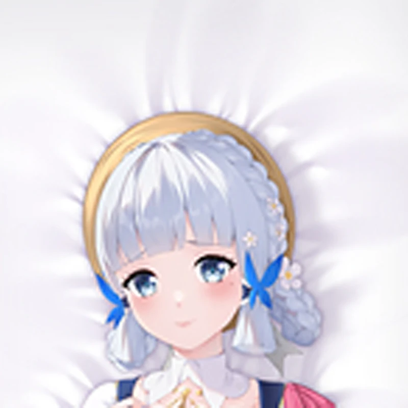 

New Pattern Anime Kamisato Ayaka Dakimakura Hugging Body Pillow Cover Case double-sided printing‌