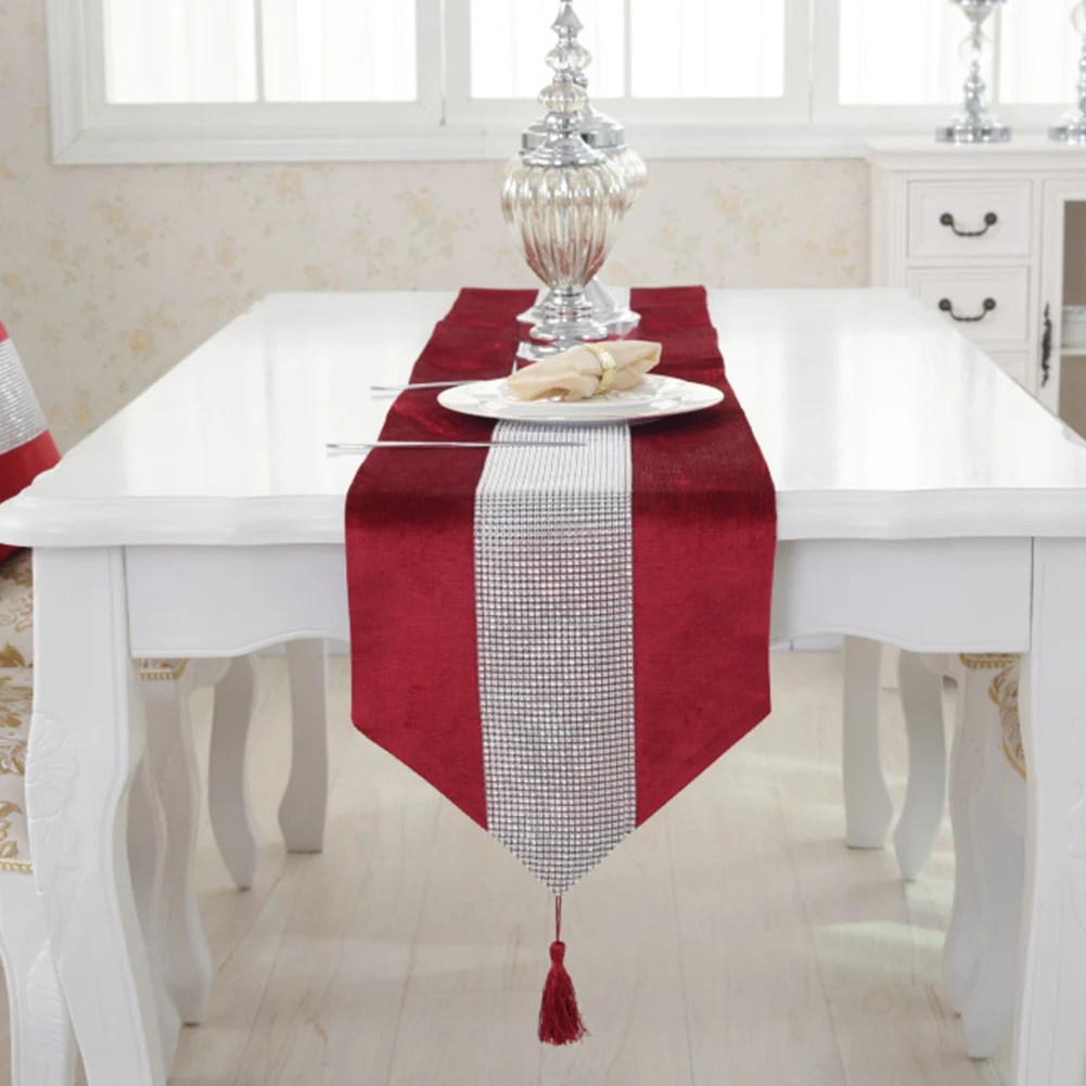 

Indoor Outdoor Modern Home Decor For Wedding Gifts Birthday Accessories Rectangle Dining Kitchen Table Runner