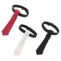 3pcs Dollhouse Neck Ties 1:12 Scale Miniature Tie For Men Bedroom Diy Dress Up Clothing Small Tie Miniature Mini