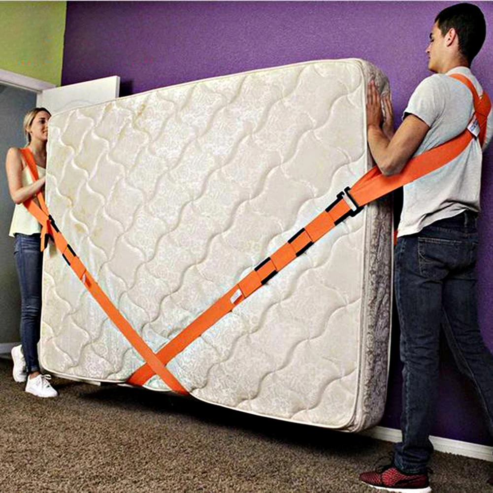 移動ストラップ 2人用リフティングおよび移動ストラップ 高耐久リフティングストラップ 家具移動ベルト 安全かつ簡単に移動ベルト