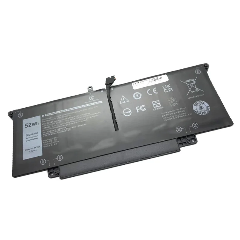 LMDTK New JHT2H Laptop Battery For Dell Latitude 7310 7410 Series Notebook Computer 7CXN6 HRGYV T3JWC XMT81 7.6V 52WH