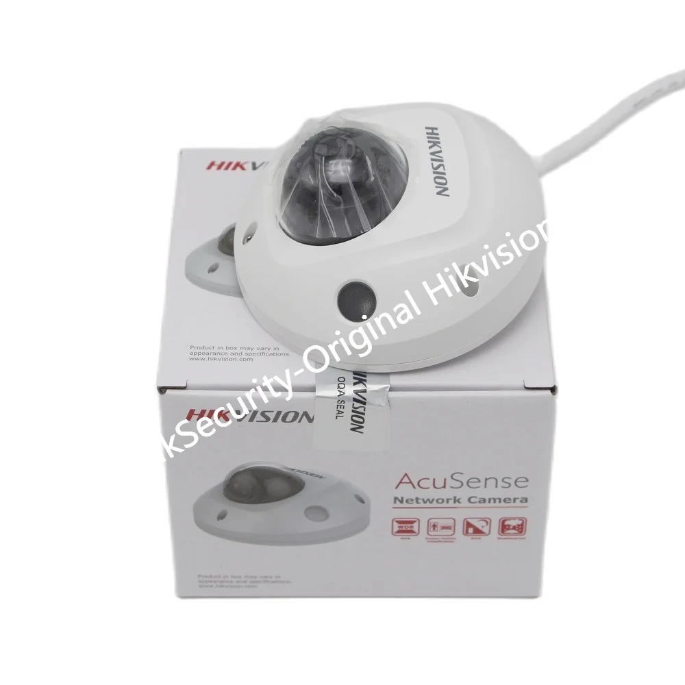 Hikvision câmera ip 4mp DS-2CD2543G2-IS 4 mp acusense embutido microfone fixo mini dome rede cam nova versão de DS-2CD2543G0-IS