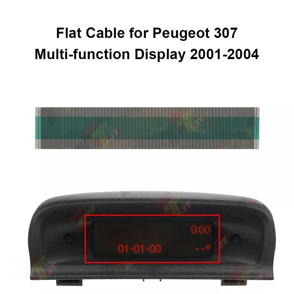Flat Cable for Citroen C5/Xsara Peugeot 206/307 Board Computer Info Display Car Electronic Accessory
