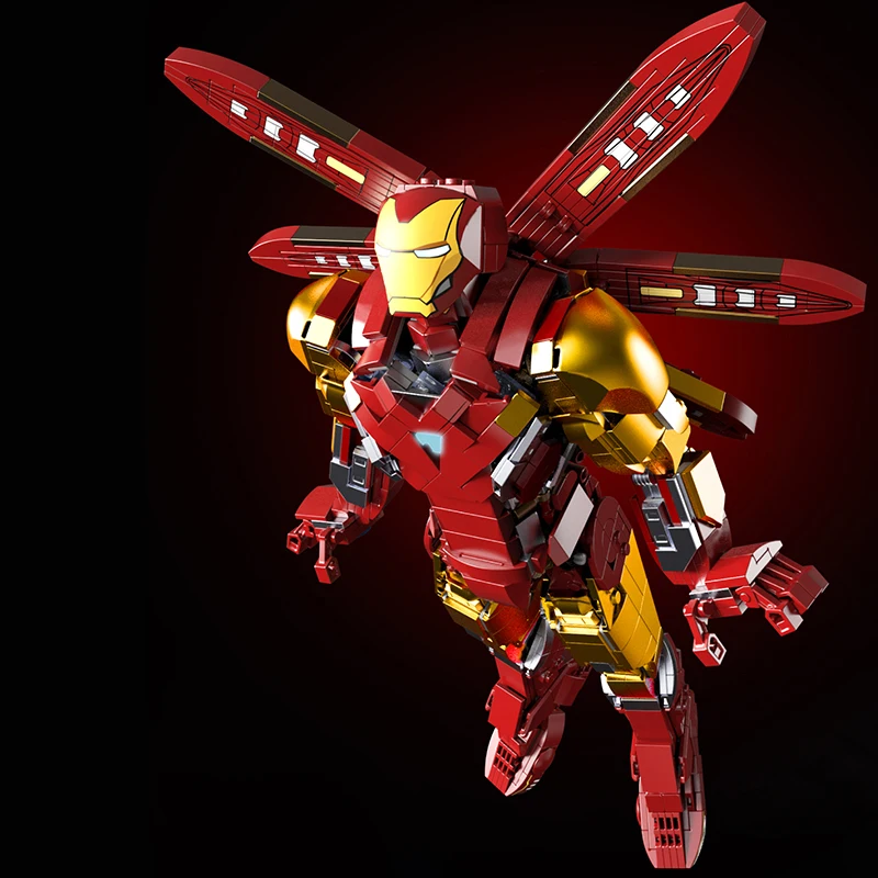 Neue Marvel Film Iron Man MK85 Mecha Tony stark Mecha Bausteine Die Avengers Bricks Geschenk Spielzeug für Kinder Kinder erwachsene Jungen