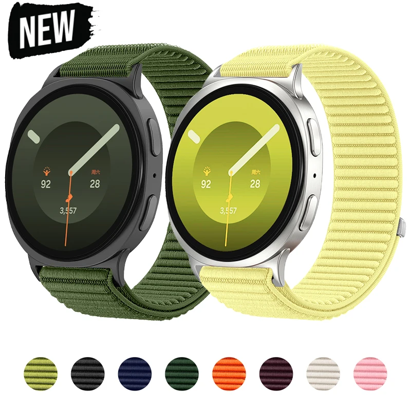 Sport Nylon Strap for Samsung Galaxy Watch9 8 40mm 44mm Woven Loop Band Wristband for Galaxy Watch 8Classic 46mm Bracelet Correa