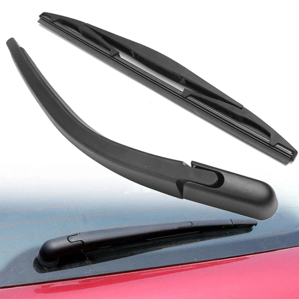 Car Rear Windscreen Wiper Arm & Blade Set for Peugeot 107 Citroen C1 MK1 Toyota Aygo MK1 2005-2014