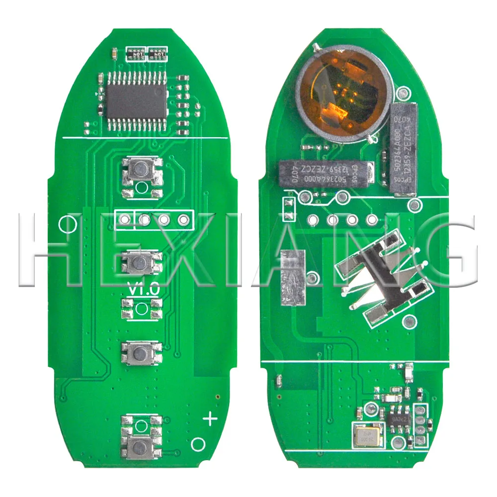 HE CWTWB1U815 CWTWB1U840 ID46 PCF7952 315MHz sin llave Go Car Remote Key para Nissan Sunny Versa Teana Sylphy Sentra Leaf 2013 +