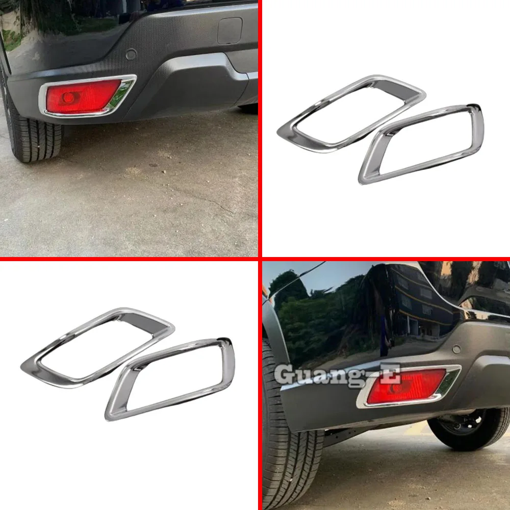 

Для Subaru Forester 2018 2019 2020 2021 2022 кузов автомобиля ABS хромированная накладка задняя задняя противотуманная фара накладка рамка палка панель