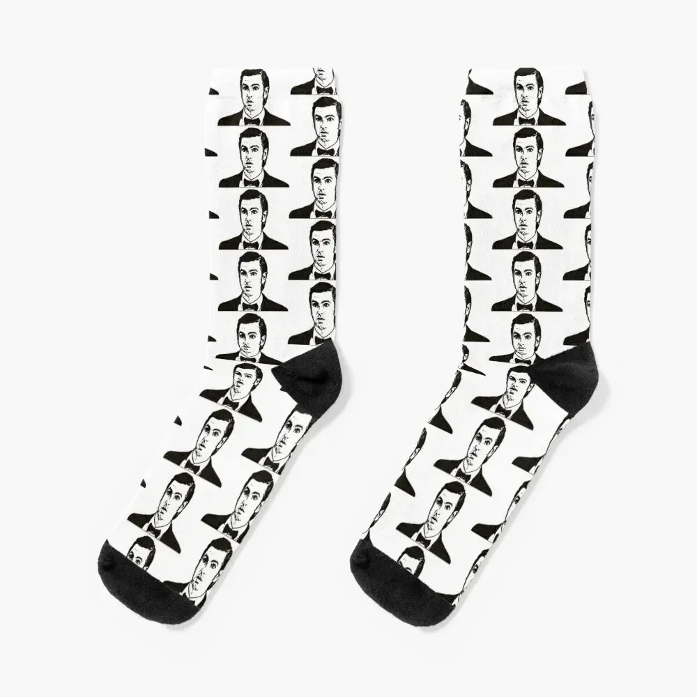 

Cousin Greg From Succession Outline Socks fashionable funny sock football sports and leisure Socks Women's Men's