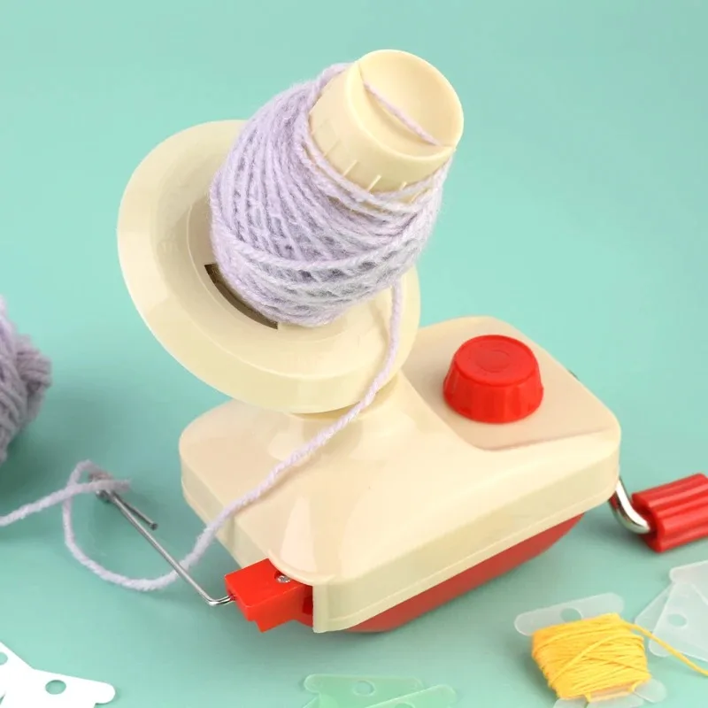 Ręczna maszyna do nawijania przędzy domowej Skręcanie i akcesoria do szycia Narzędzia tkackie DIY Nawijarka do przędzy 1 szt.