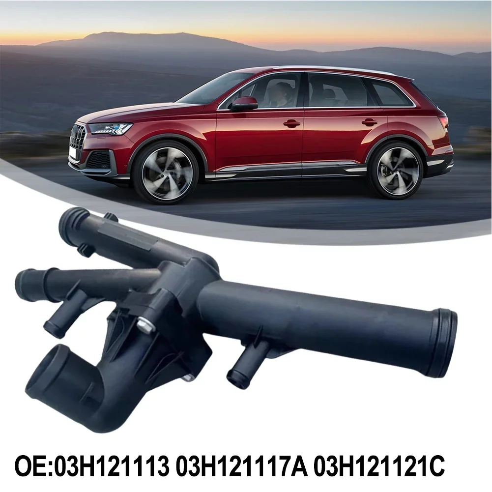 

1pcs Black Abs OEM Number 03H121113 03H121117A 03H121121C Thermostat Assembly For Touareg For Passat Car Accessories