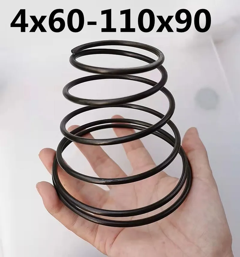 Mola cônica pesada da bobina de compressão da mola cônica da indústria feita sob encomenda de Finewe do diâmetro 4mm do fio