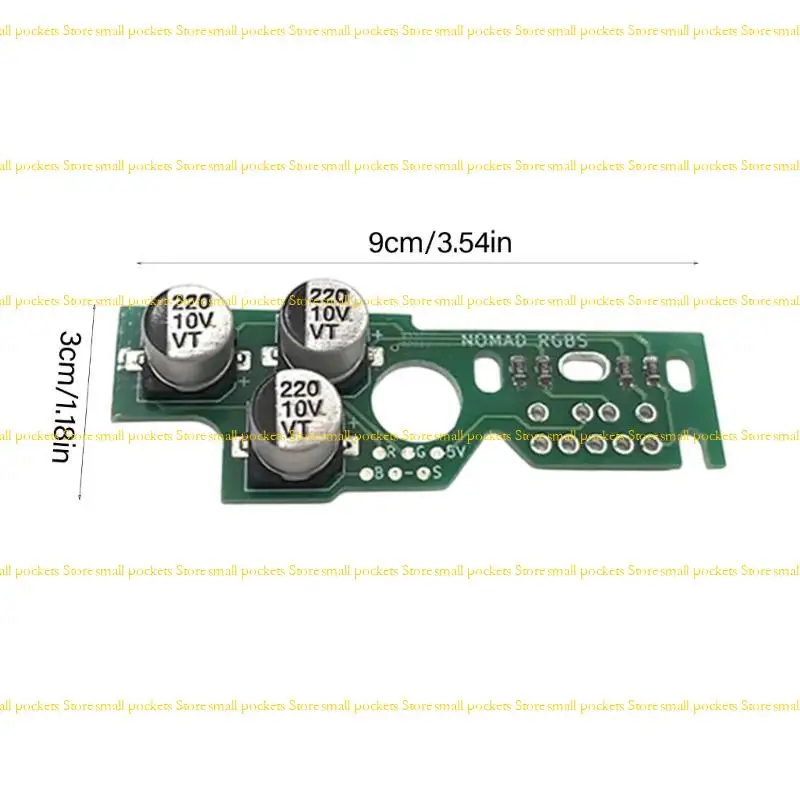 R1WD PCB مرشح فعالة أداة التصفية الصوتية والفيديو تحسين صوت وفائق الفيديو للبدو الرحل اللعبة