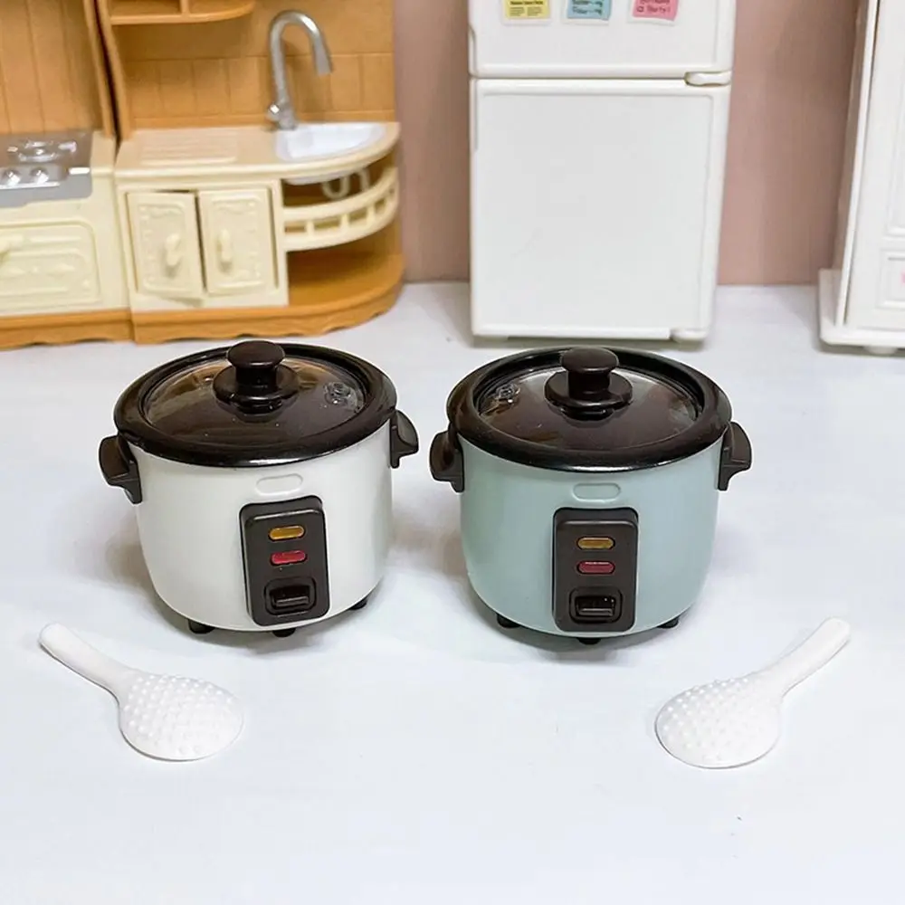 

Масштабная мини-рисоварка, модель кукольного домика, миниатюрная кухонная техника для куклы Блит, аксессуары для еды, игрушки