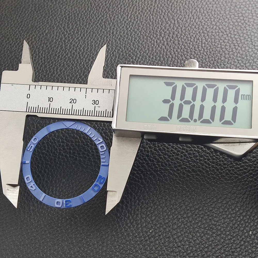 38mm yacht  ceramic bezel watch tilt bezel suitable for 40mmNH35nh36 inlay accessories 38mm * 30.7mm
