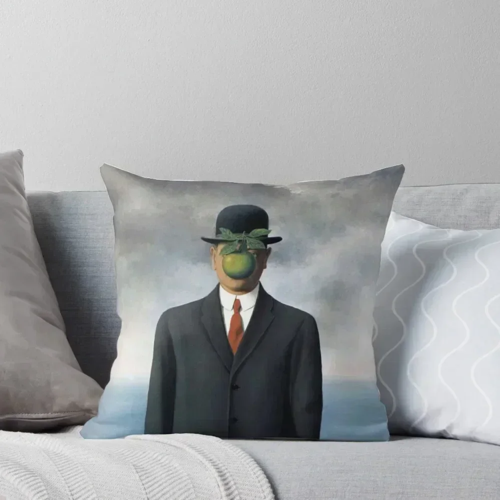 

Art of René Magritte Throw Pillow Sofas Covers christmas ornaments 2025 Christmas Pillows pillow