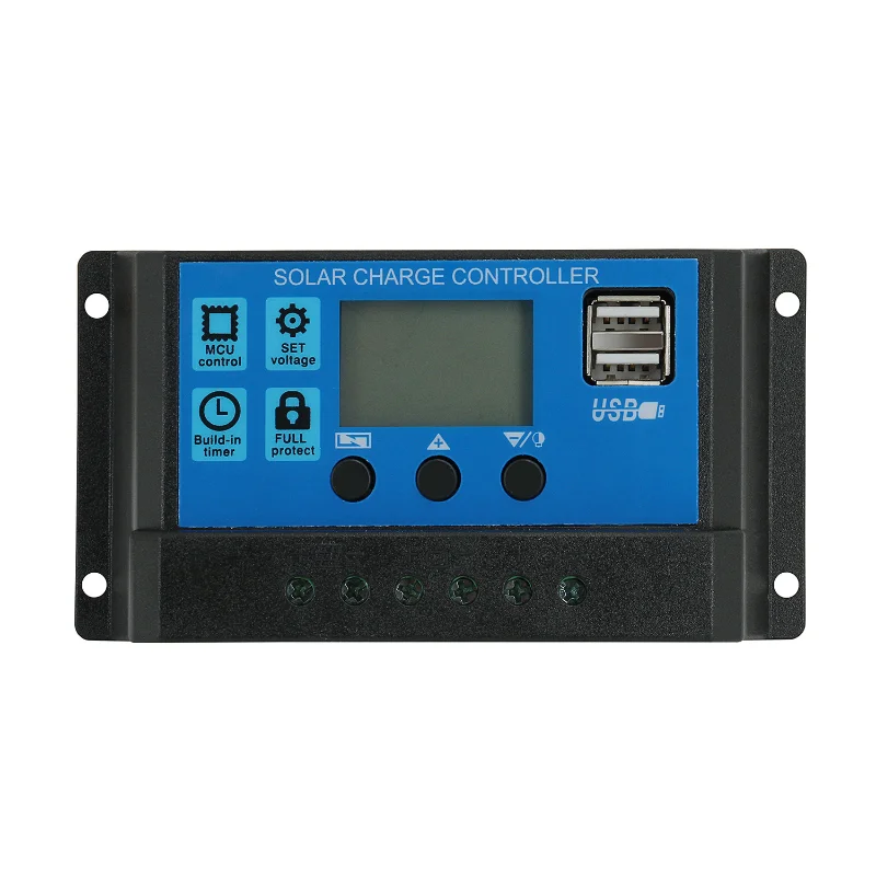 Solar controller for PV PWM 60a 12v 24v