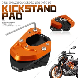 Motorcycle Accessories For Duke 125 200 390 690 DUKE125 DUKE200 DUKE390 Kickstand Foot Side Stand Extension Pad Support Plate