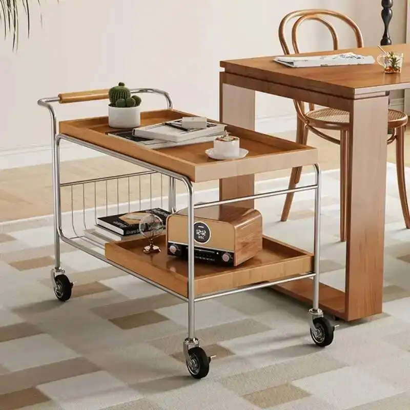 

Tables Organizer Jewelry Mid Wheels Century Coffee Organizer Mobile Hospitality Trolleys Storage Luxury Service Hotel Furniture