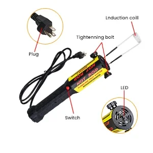 Innovative Induction Heating Kit Ideal For Mechanics Metal Melting High Temperatures And Power Supply Efficiency At Its Best