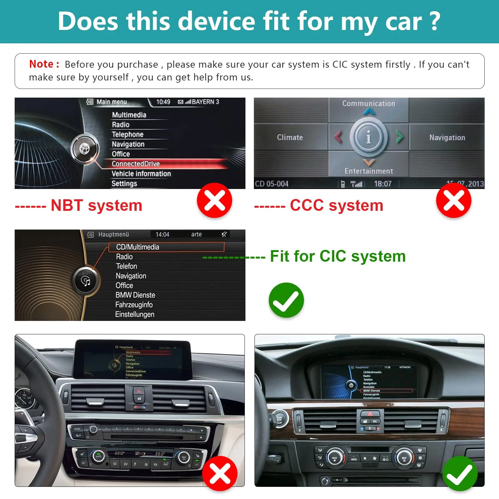 Picture 3: 8.9’’Android car radio CarPlay/Android Auto/GPS for BMW CIC 3/5 Series E60 E61 E90 E91 E92, Bluetooth, SWC,WIFI, DSP,4+64G