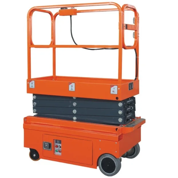 

EVERLIFT 300KG Capacity 3m 4m 5m Small Scissor Lift Work Platforms Elevated Work Platform Fully Electric Scissor Lift