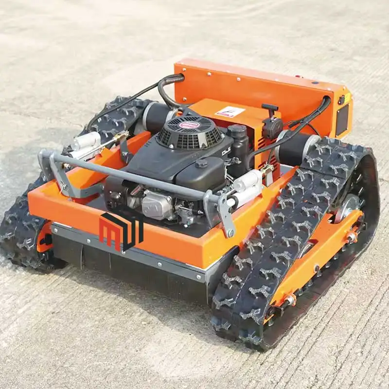 Smart Gas Electric Hybrid Automatic Lawnmower Robot  Grass Trimmer Cutter Lawn Mower Robot For Sale
