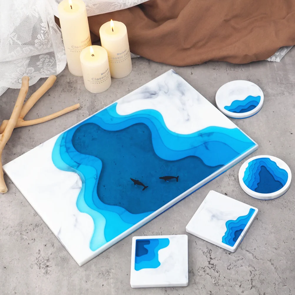 

1 шт. силиконовая форма DIY форма для лотка гибкая неправильная форма каплевидная смола принадлежности для рукоделия ручной работы силиконовая форма