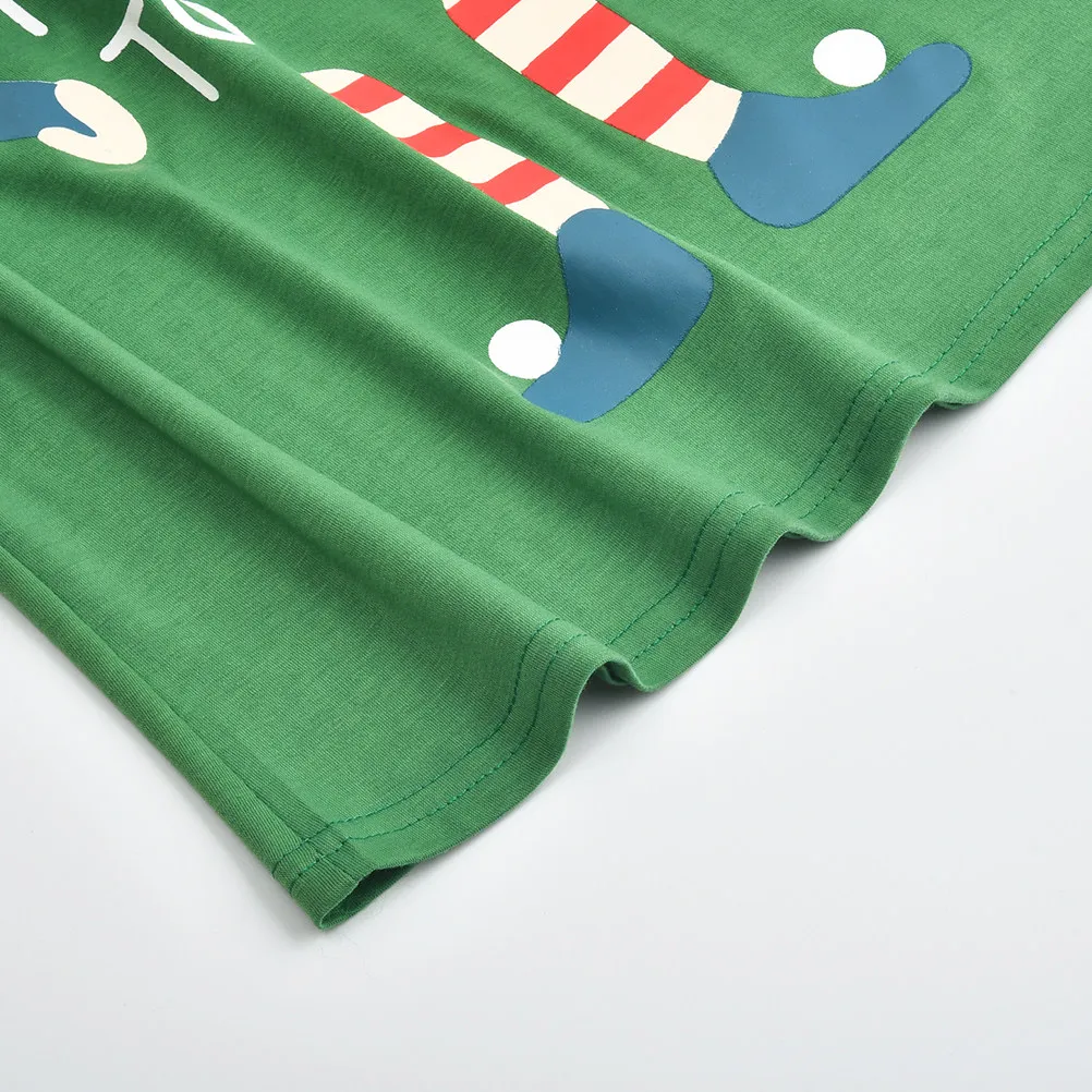 

Комплект семейных пижам на Рождество: одинаковые праздничные наряды для мамы, папы и детей, теплая мягкая одежда для сна, зимняя ночная одежда с милым принтом