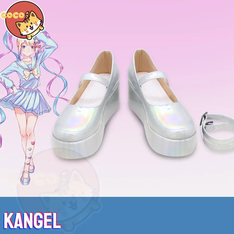 

CoCos Game Needy Girl Overdose KAngel Cosplay Shoes Game Cos Needy Girl Overdose Cosplay KAngel Unisex Role Play Any Size Shoes