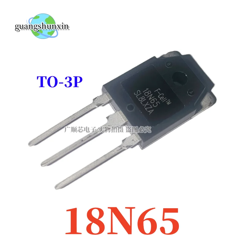 10PCS New original 18N65 TO-3P field-effect MOS power transistor 18A650V