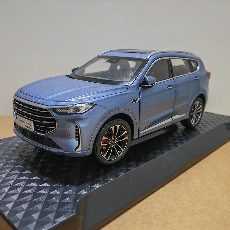 

1:18 Jetour X70 Plus FIDELITY Prestige SUV Alloy Car Model Diecast Metal Vehicles Car Model High Simulation Collection Kids Gift