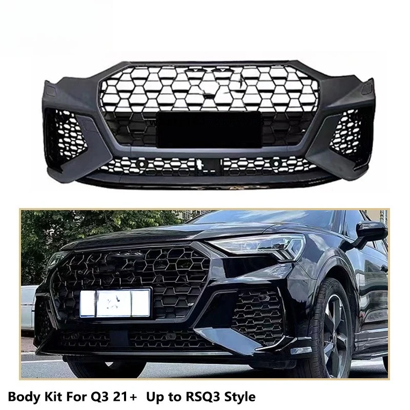 

Body Kit for Q3 2019-2022 to RS Q3 with Front Rear Bumper Side Skirt Headlight Taillight Fender Hood