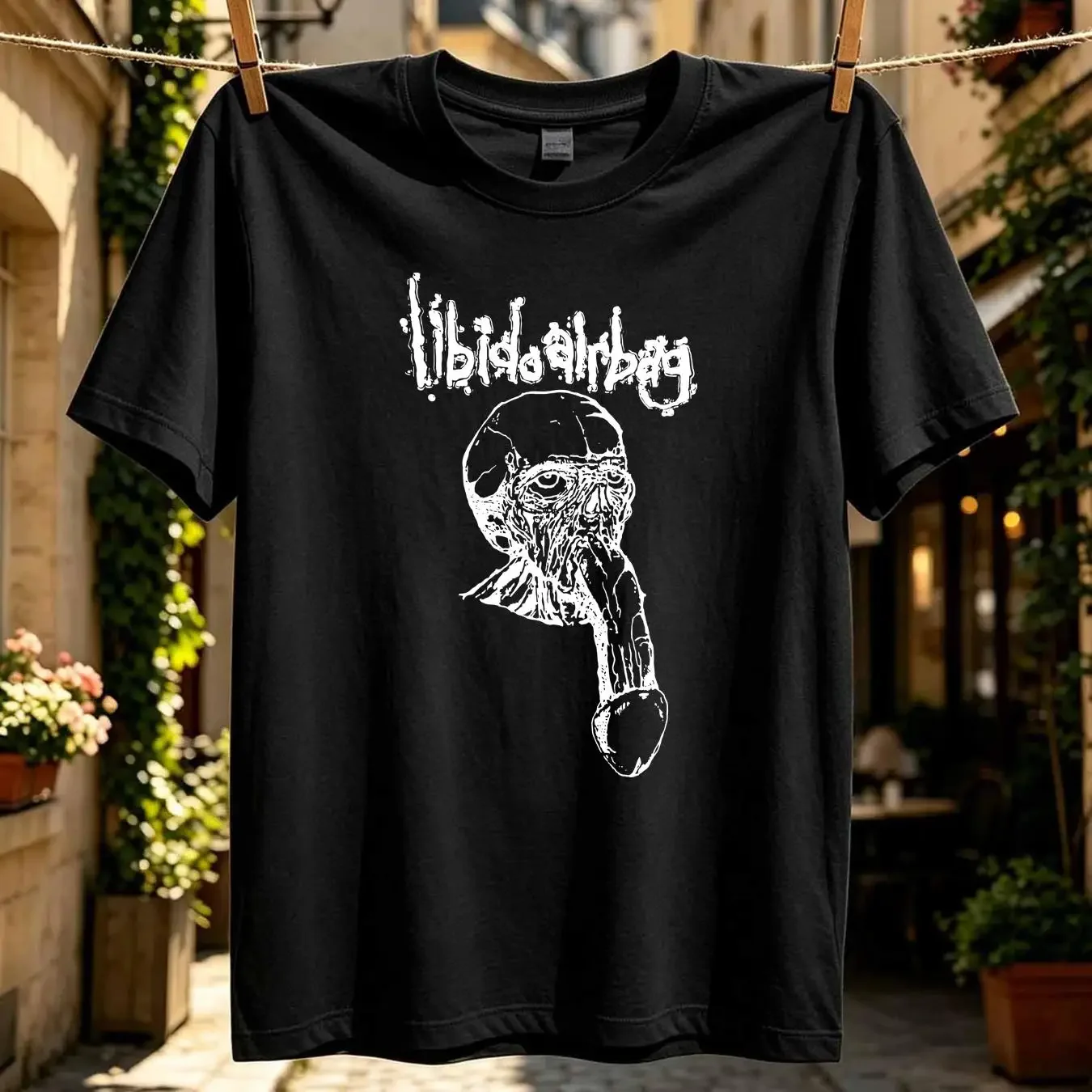 washed T Shirt Vintage 2000s Libido Airbag XL You Will Be long or short sleeves vintage Washed Unisex Slightly streetwear