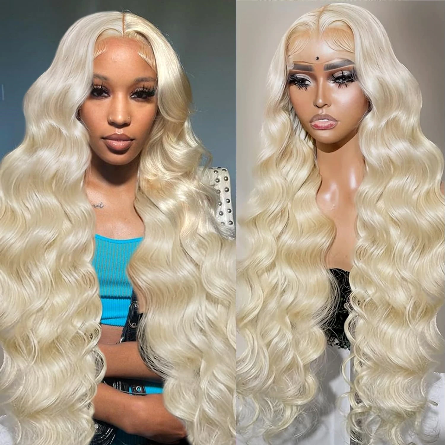 613 200 280 Density HD 13x4 Body Wave 30 40 Inch Human Hair Lace Front Glueless Wig 13x6 Blonde Honey Lace Frontal Wigs Wome