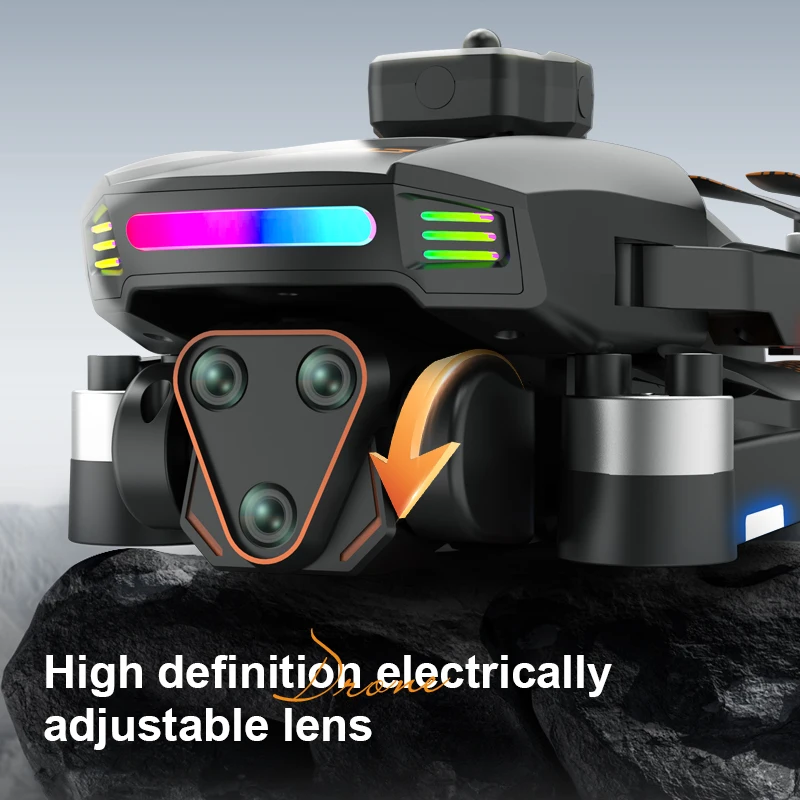 طائرة بدون طيار GPS، إصدار احترافي مع وظيفة تجنب العوائق، كاميرات مزدوجة عالية الوضوح، محرك بدون فرش، 5G WiFi، راديو #3