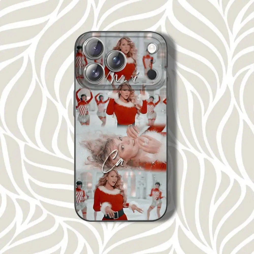 M-Merry C-Christmas-ES Матовый чехол для телефона для iPhone 17,12,11,14,13,15,16,Plus,Air,Pro,Max,E,Mini для MagSafe Magnetic Grey