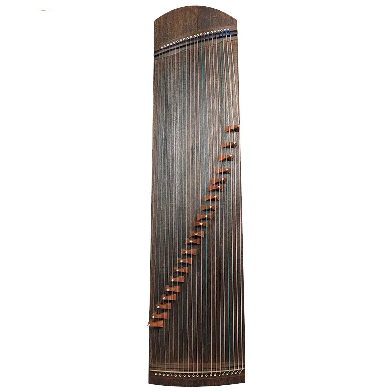 128cm Portable Small Guzheng 21 String Handmade Wood Zither Musical Instrument Beginner Log Guqin Guzheng Chinese Instruments