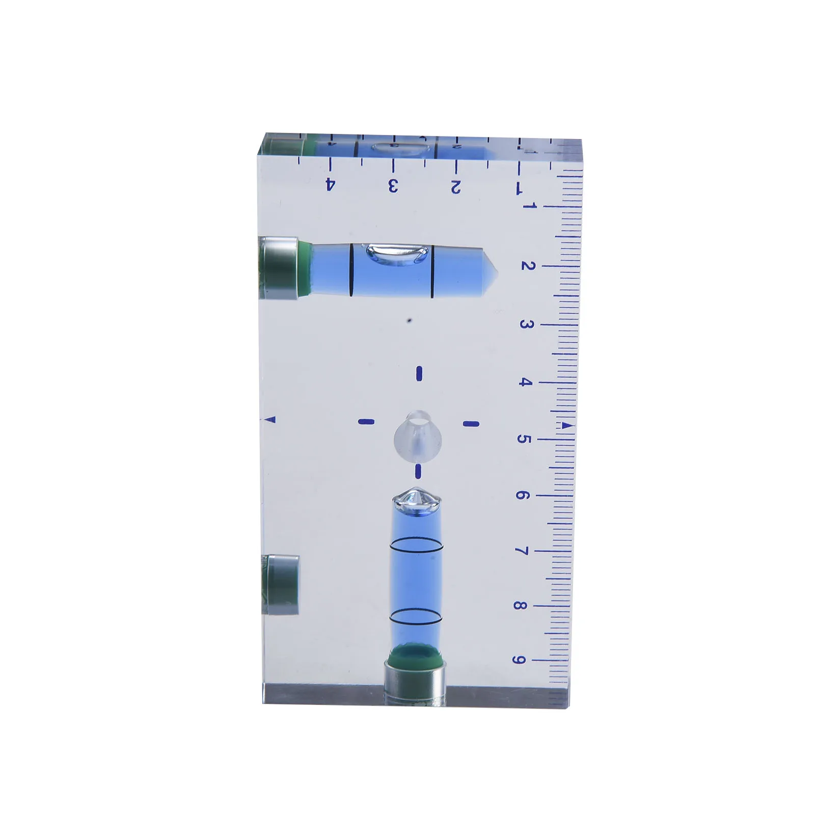 Level Bubble Transparent Level Level Magnets Fitting Transparent Two Direction High Precision Magnetic Level Bubble Practical