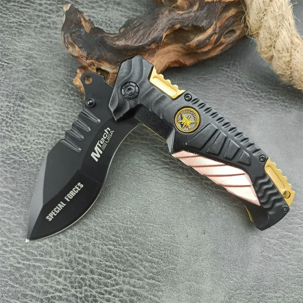 High Quality Pocket Folding Knfie  5cr13mov Steel Blade T6 Aluminium Handles EDC Tactical Hunting Knives Camping Survival Tools