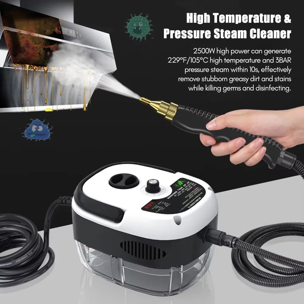 Small water tank household multi-functional kitchen disinfection range hood air conditioning cleaning machine