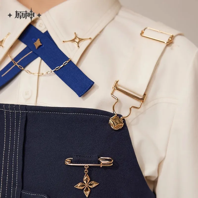 Official miHoYo Genshin Impact Albedo Theme Impression Series Strap Skirt Genuine Anime Game Peripheral Clothing