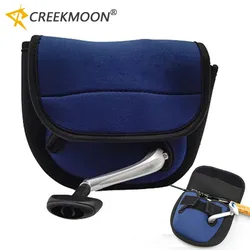 Funda para carrete de spinning con bolsillo para mango