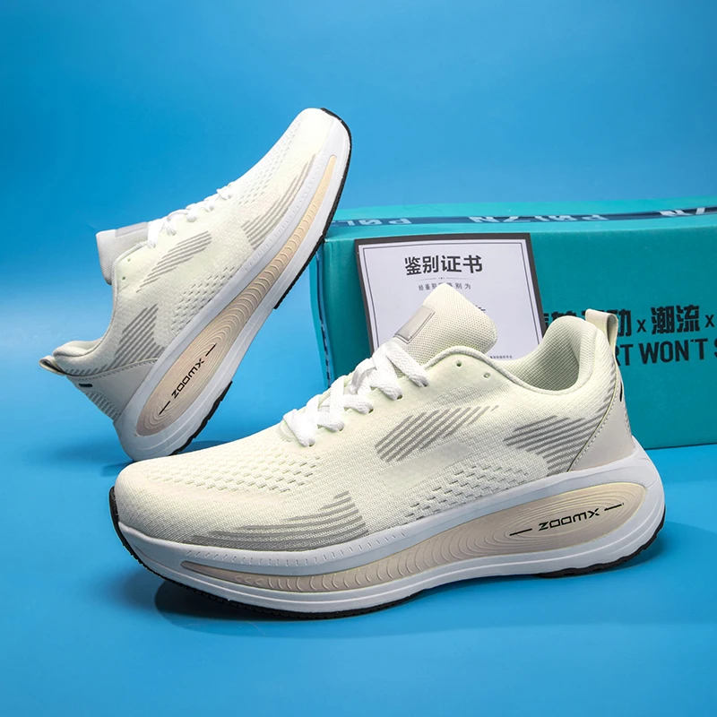 2026Men's Cushioning Running Shoes Lightweight Athletic Casual Sneakers Male Non-Slip Sports Shoes Outdoor Travel Walking Shoes