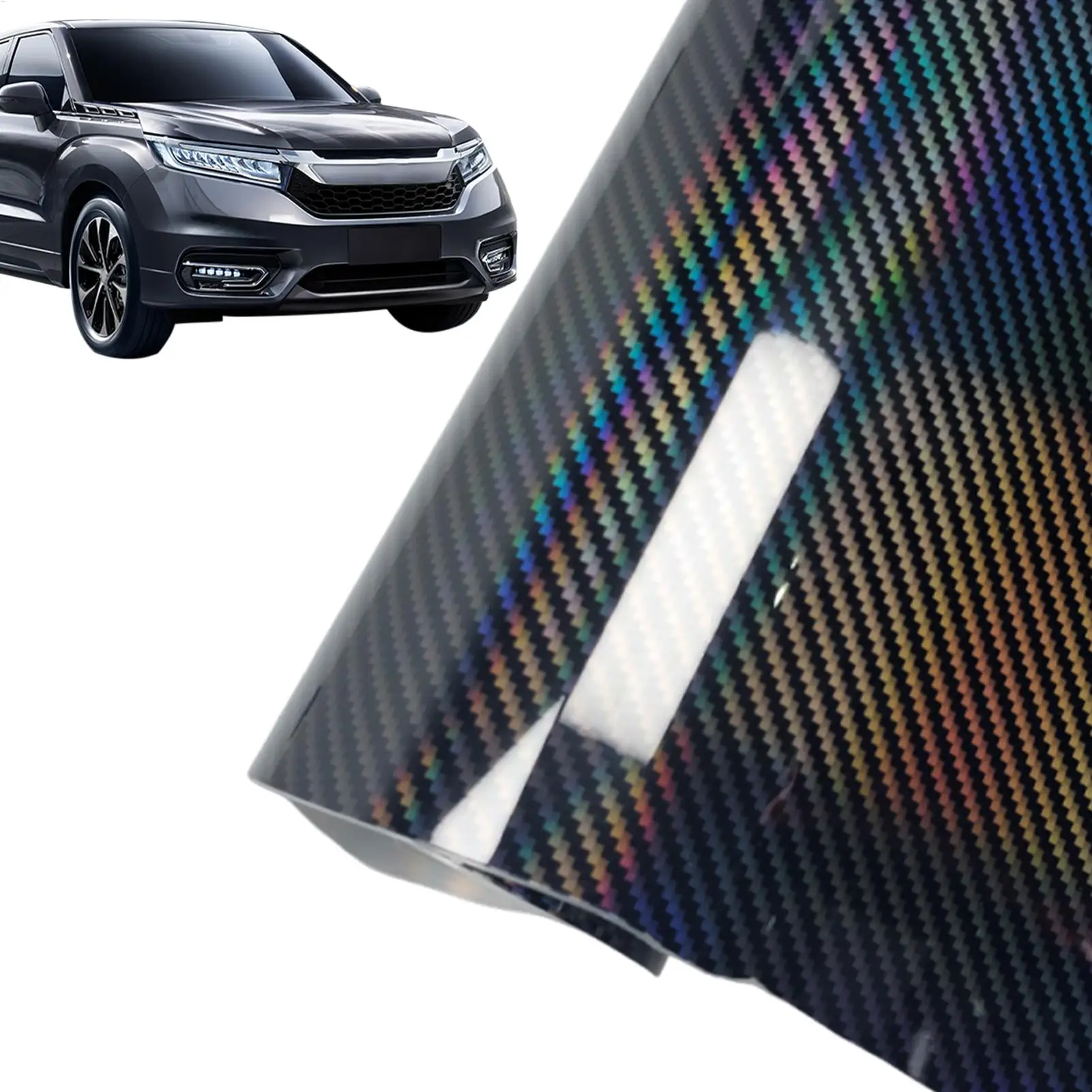 

Car Wrap Pet Carbon Fiber Auto Wrap Sticker Protection Film High-Toughness Modification Accessories Interior Decoration For