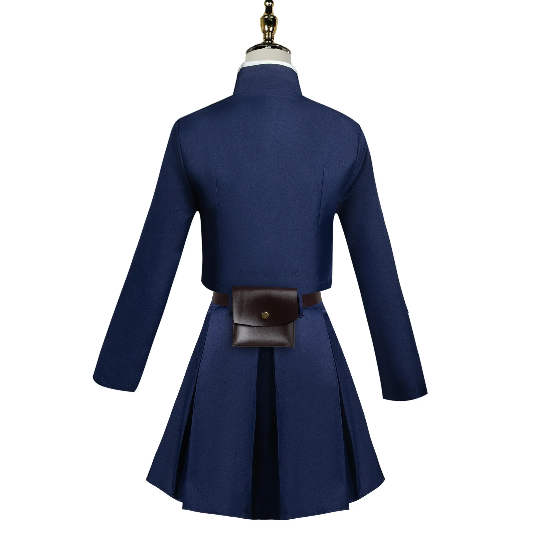 Anime Cos Nobara Kugisaki Cosplay Uniform Halloween Vrouwen Rokken Full Set Heuptas Jas Rok Kostuum